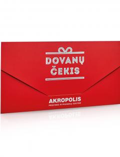 20 EUR vertės „Akropolis" dovanų kuponas