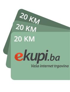 Vaučer od 20KM na e-Kupi.ba