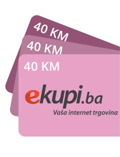 Vaučer od 40KM na e-Kupi.ba